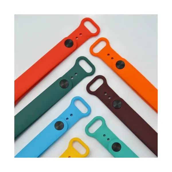 MR4_141408 Ремінець для xiaomi mi band 8, 9, 10 new рожевий PRC
