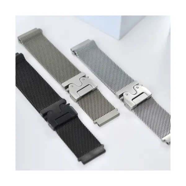MR4_141416 Ремінець new milanese loop claps box 22mm, чорний 