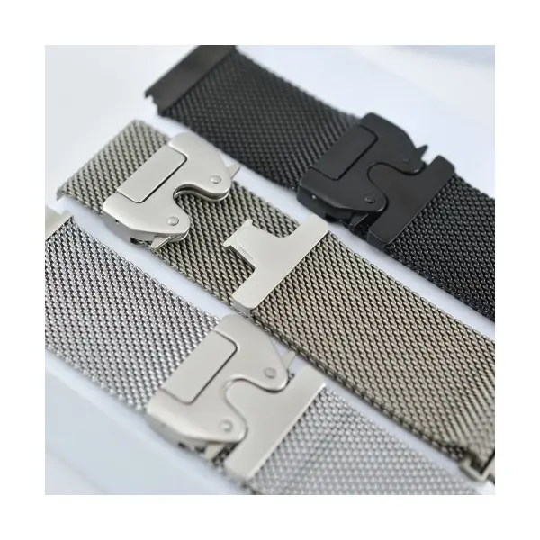 MR4_141416 Ремінець new milanese loop claps box 22mm, чорний 