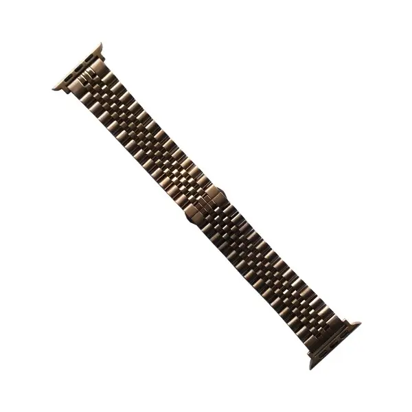 MR4_141436 Ремінець для apple watch rolex 5-bead bracelet 38, 40mm rose gold 