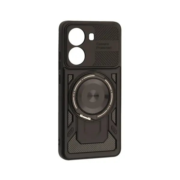 MR4_141373 Чохол protective ring magsafe для xiaomi poco x7 pro 5g, чорний 