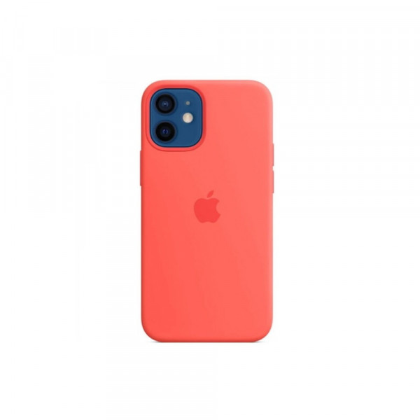 MR1_84845 Чохол silicone case для iphone 12 mini рожевий citrus SILICONE CASE