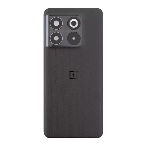 MR1_105833 Задня частина корпуса для oneplus 10t, чорний, (зі склом камери) PRC