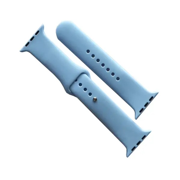 РЕМІНЕЦЬ ДЛЯ APPLE WATCH SILICONE 38, 40, 41 2IN1 (5) LILAC CREAM