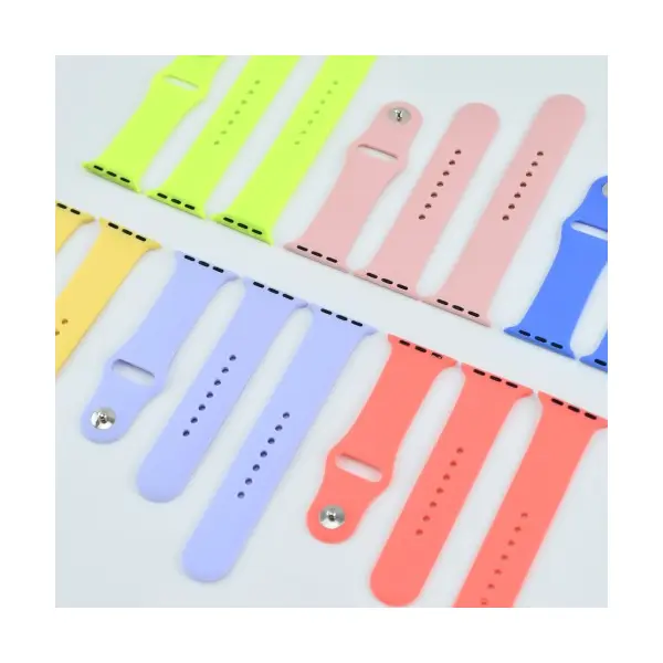 MR4_141632 Ремінець для apple watch silicone 38, 40, 41 2in1 (18), чорний PRC