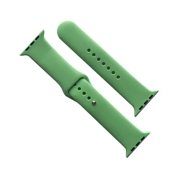 РЕМІНЕЦЬ ДЛЯ APPLE WATCH SILICONE 38, 40, 41 2IN1 (1) ЗЕЛЕНИЙ