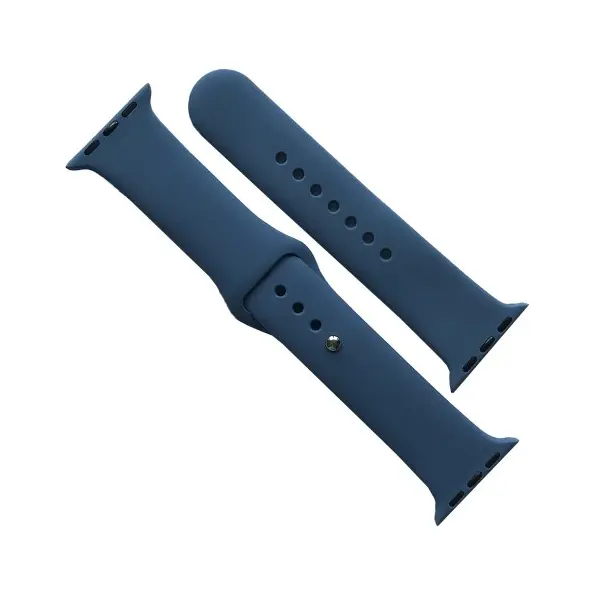 MR4_141653 Ремінець для apple watch silicone 38, 40, 41 2in1 (57) alaskan синій 