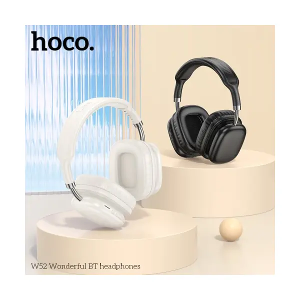 MR4_141577 Навушники накладні hoco w52 wonderful bt headphones, чорний HOCO