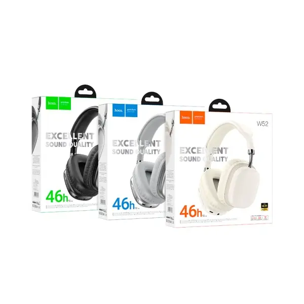 MR4_141577 Навушники накладні hoco w52 wonderful bt headphones, чорний HOCO
