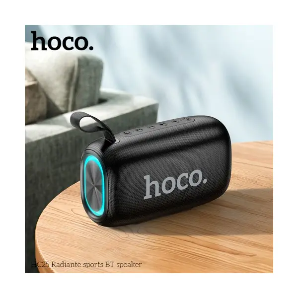 АКУСТИЧНА СИСТЕМА HOCO HC25 RADIANTE SPORTS BT SPEAKER, ЧОРНИЙ
