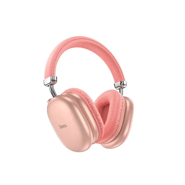 НАВУШНИКИ НАКЛАДНІ HOCO W35 MAX JOY BT5.3, 90HOURS РОЖЕВИЙ