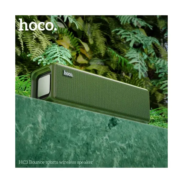 АКУСТИЧНА СИСТЕМА HOCO HC3 BOUNCE SPORTS WIRELESS SPEAKER DARK ЗЕЛЕНИЙ