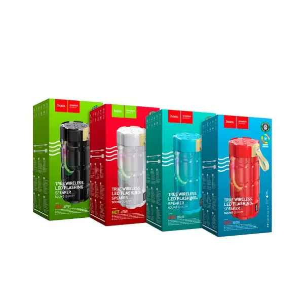 АКУСТИЧНА СИСТЕМА HOCO HC7 PLEASANT SPORTS BT SPEAKER, СІРИЙ
