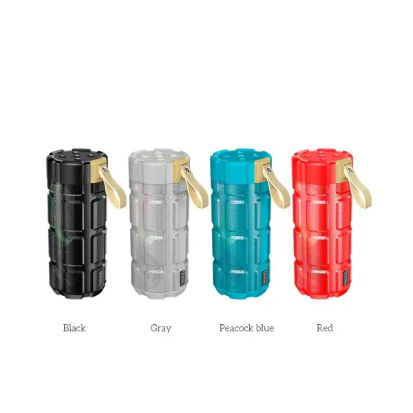 АКУСТИЧНА СИСТЕМА HOCO HC7 PLEASANT SPORTS BT SPEAKER, СІРИЙ