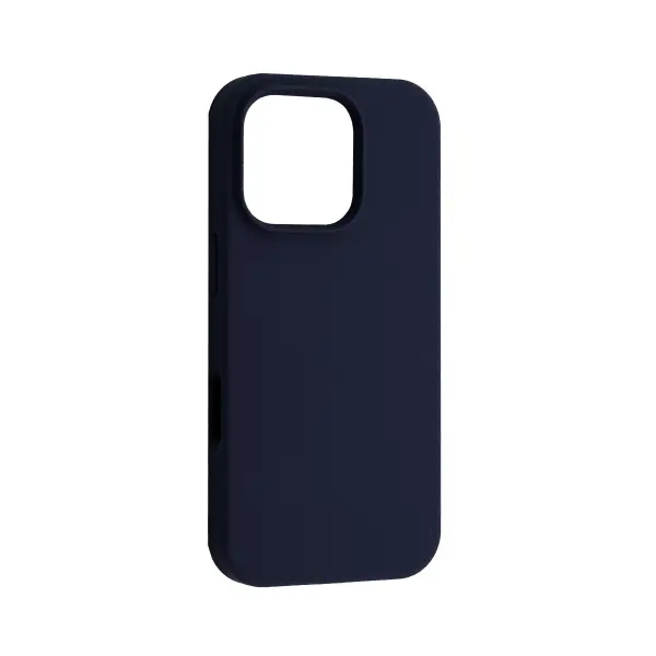 ЧОХОЛ SILICONE CASE FULL COPY ДЛЯ IPHONE 16 PRO (8) MIDNIGHT СИНІЙ