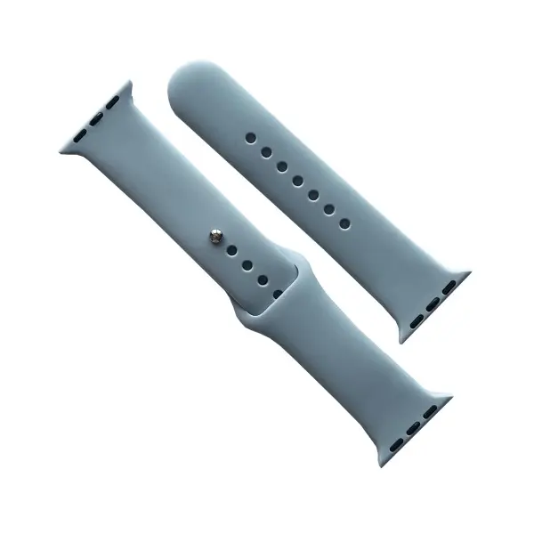 РЕМІНЕЦЬ ДЛЯ APPLE WATCH SILICONE 42, 44, 45, 46, 49 2IN1 (26) MINT GAM