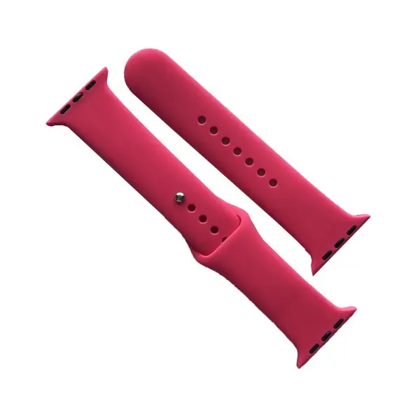 РЕМІНЕЦЬ ДЛЯ APPLE WATCH SILICONE 42, 44, 45, 46, 49 2IN1 (39) ROSE