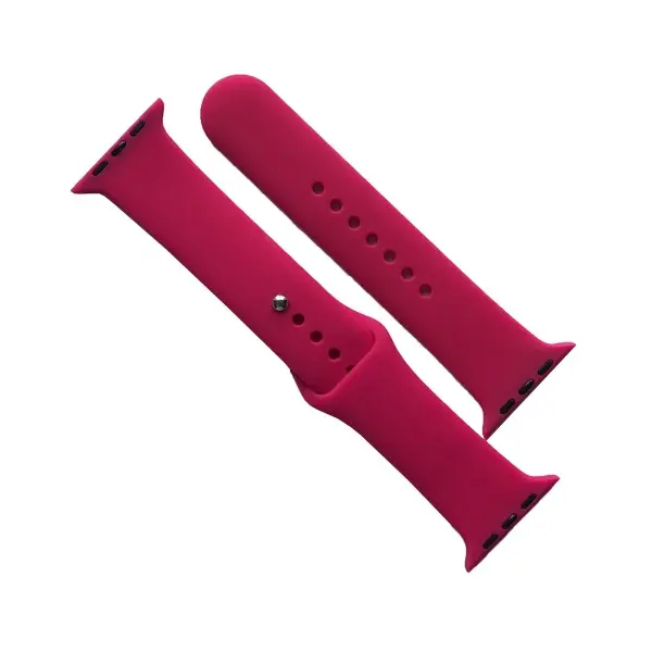 MR4_141700 Ремінець для apple watch silicone 42, 44, 45, 46, 49 2in1 (61) pomegranade 