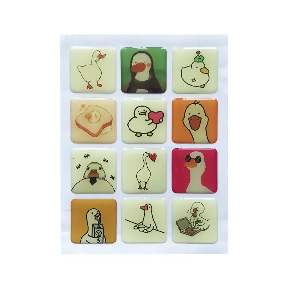 НАБІР НАКЛЕЙОК 3D STICKERS GOOSE 1