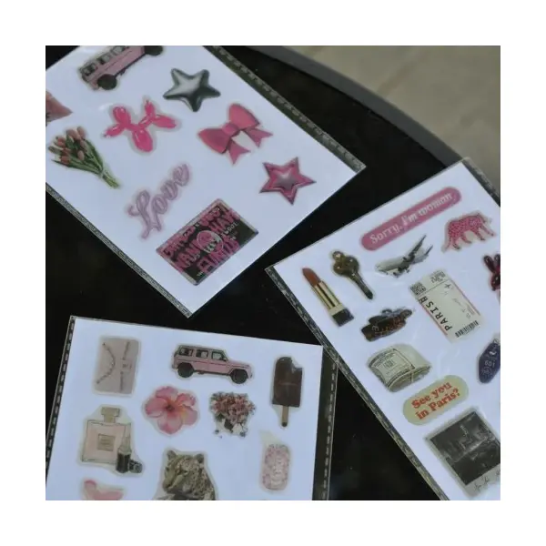 НАБІР НАКЛЕЙОК 3D STICKERS FASHIN STYLE 23