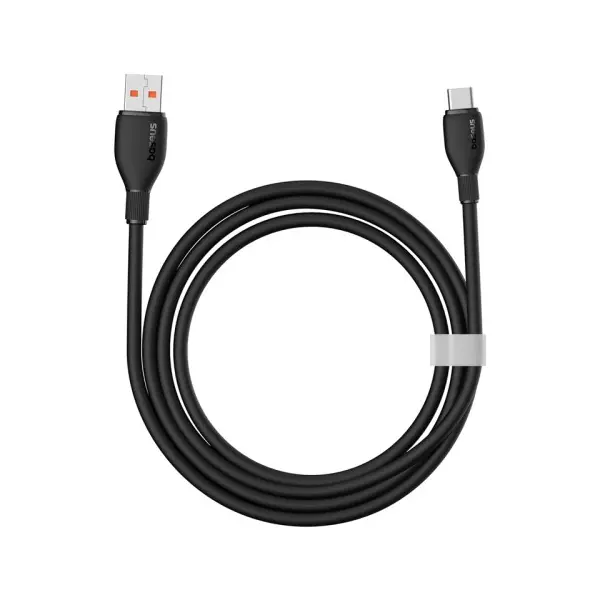 MR4_142087 Кабель baseus pudding series fast charging cable usb-a to type-c 100w 1.2m, чорний p10355703111-00 