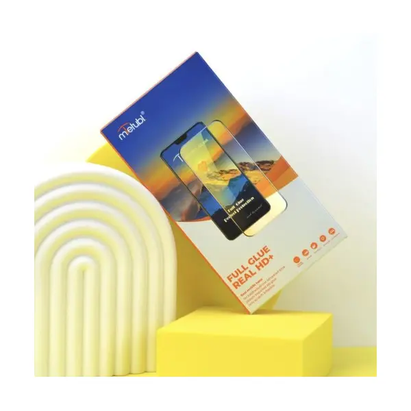 ЗАХИСНЕ СКЛО FULL GLUE ДЛЯ IPHONE 12 PRO MAX, ЧОРНИЙ (ТЕХ. ПАК)