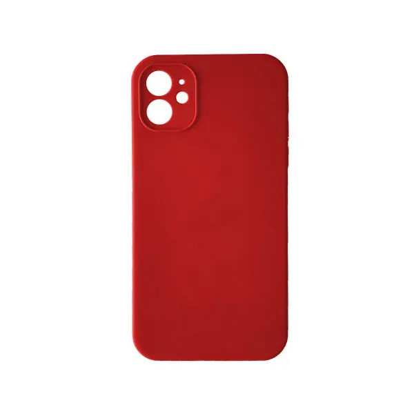 MR4_142625 Чохол silicone case full camera square side copy для iphone 11 червоний 