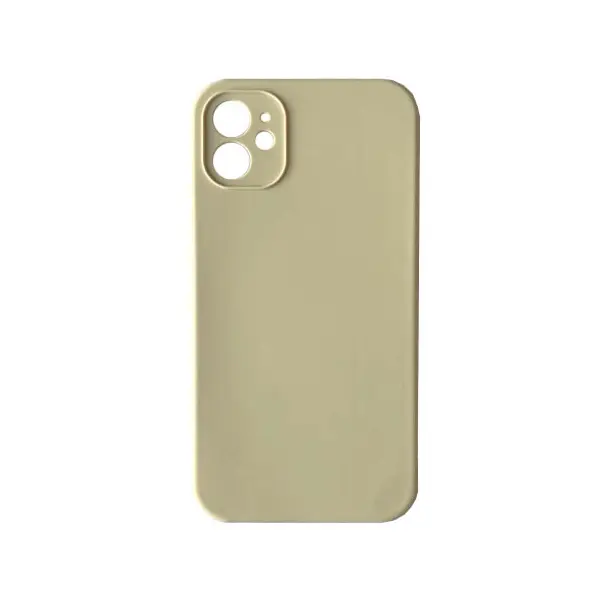 MR4_142627 Чохол silicone case full camera square side copy для iphone 11 cream 