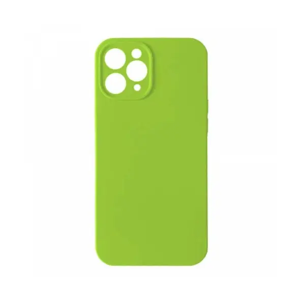 MR4_142634 Чохол silicone case full camera square side copy для iphone 11 pro max party зелений 