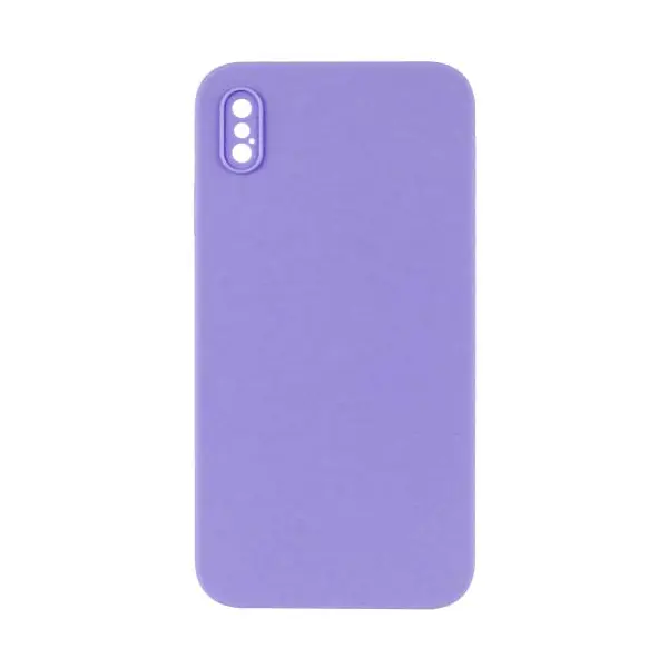 MR4_142641 Чохол silicone case full camera square side copy для iphone xs lilac 
