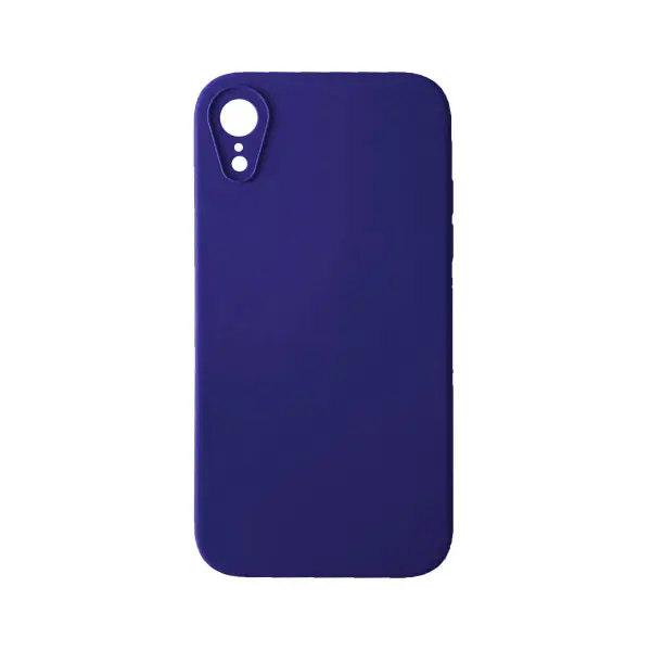 MR4_142659 Чохол silicone case full camera square side copy для iphone xr ultra фіолетовий 