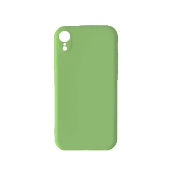 MR4_142655 Чохол silicone case full camera square side copy для iphone xr зелений 