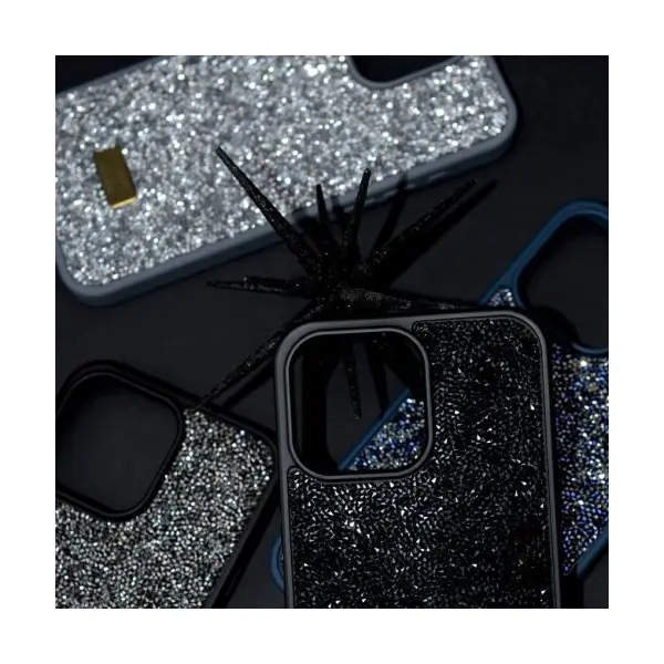 ЧОХОЛ SW DIAMOND CASE ДЛЯ IPHONE 15 PRO MAX TITANIUM, СІРИЙ