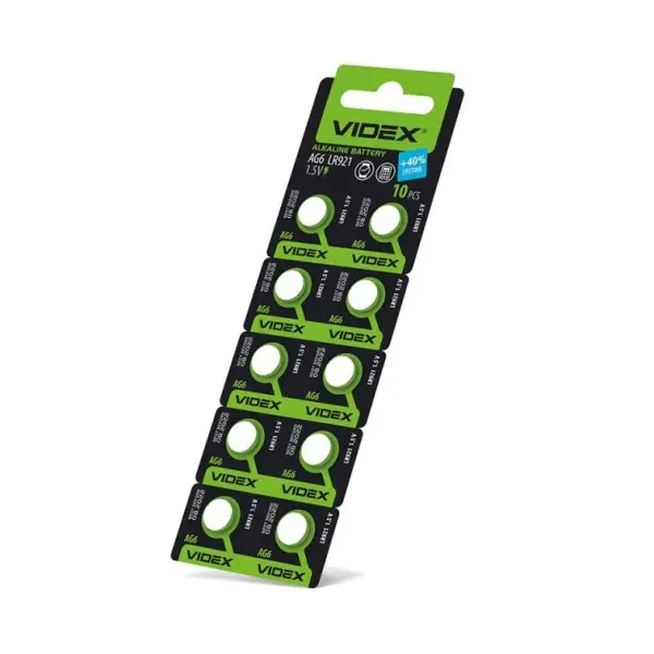 MR4_142779 Батарейка videx ag6 blister 10 
