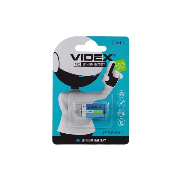 MR4_142783 Батарейка videx cr 2 blister 1 lithium 