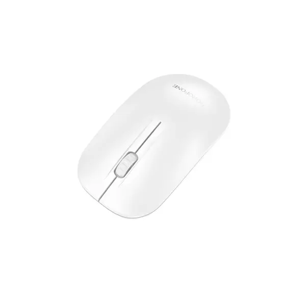 БЕЗДРОТОВА МИШКА BOROFONE BG14 PLANET 2.4G BUSINESS WIRELESS MOUSE, БІЛИЙ