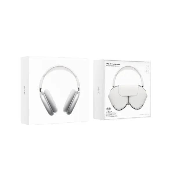 MR4_142609 Навушники накладні hoco w58 anc bt headphones, сірий HOCO
