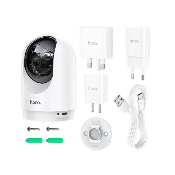 КАМЕРА ВІДЕОСПОСТЕРЕЖЕННЯ HOCO D1 INDOOR PTZ HD CAMERA, БІЛИЙ