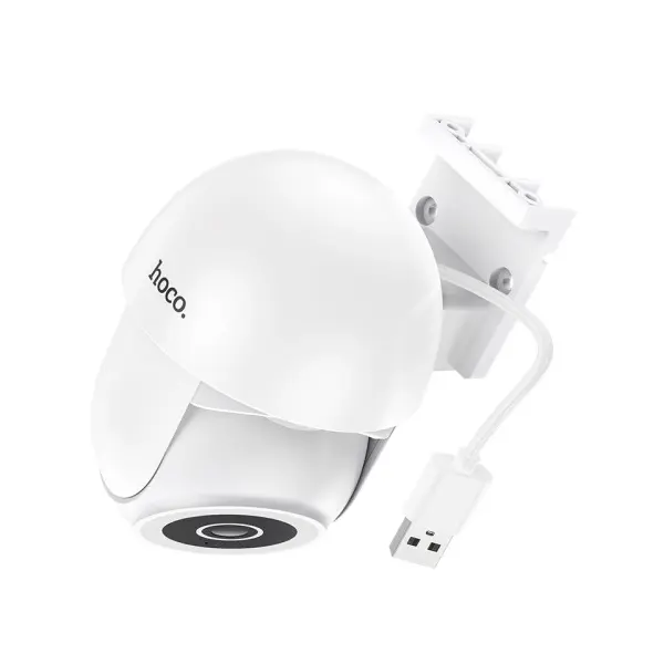 КАМЕРА ВІДЕОСПОСТЕРЕЖЕННЯ HOCO D2 OUTDOOR PTZ HD CAMERA, БІЛИЙ