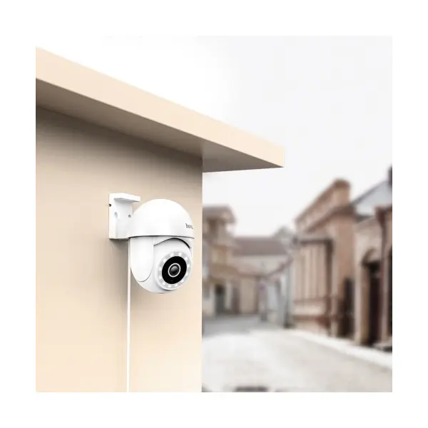 КАМЕРА ВІДЕОСПОСТЕРЕЖЕННЯ HOCO D2 OUTDOOR PTZ HD CAMERA, БІЛИЙ