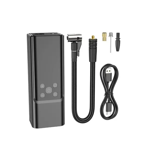 АВТОМОБІЛЬНИЙ НАСОС HOCO ZP7 MADDY (5000MAH), ЧОРНИЙ