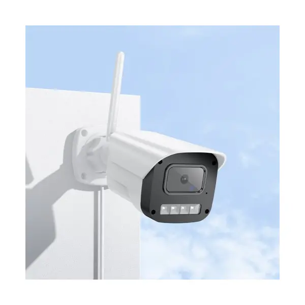 КАМЕРА ВІДЕОСПОСТЕРЕЖЕННЯ HOCO D4 OUTDOOR GUN-TYPE HD CAMERA, БІЛИЙ