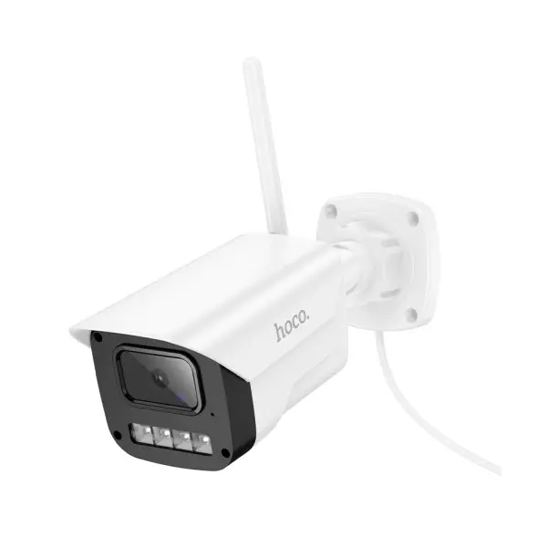 КАМЕРА ВІДЕОСПОСТЕРЕЖЕННЯ HOCO D4 OUTDOOR GUN-TYPE HD CAMERA, БІЛИЙ