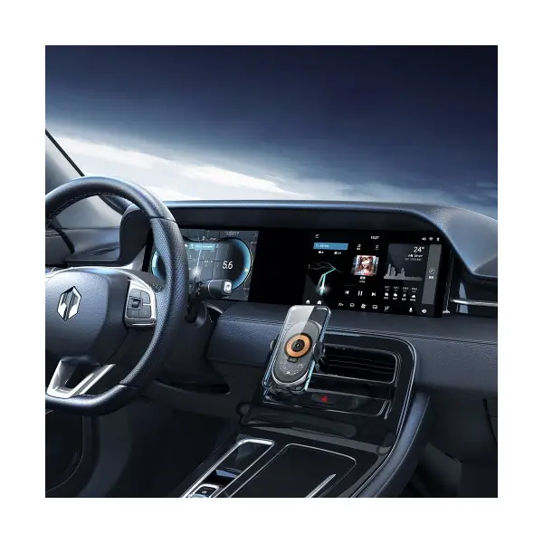 АВТОТРИМАЧ XO WX038 CAR WIRELESS CHARGING 15W HOLDER, ЧОРНИЙ