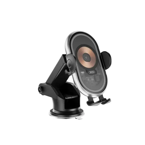 АВТОТРИМАЧ XO WX038 CAR WIRELESS CHARGING 15W HOLDER, ЧОРНИЙ