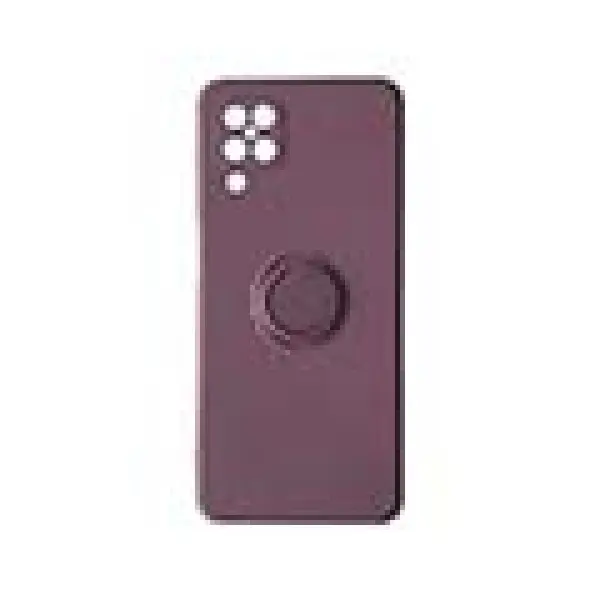 MR4_142898 Чохол ring case для samsung a12 (a125) cherry пурпуровий 
