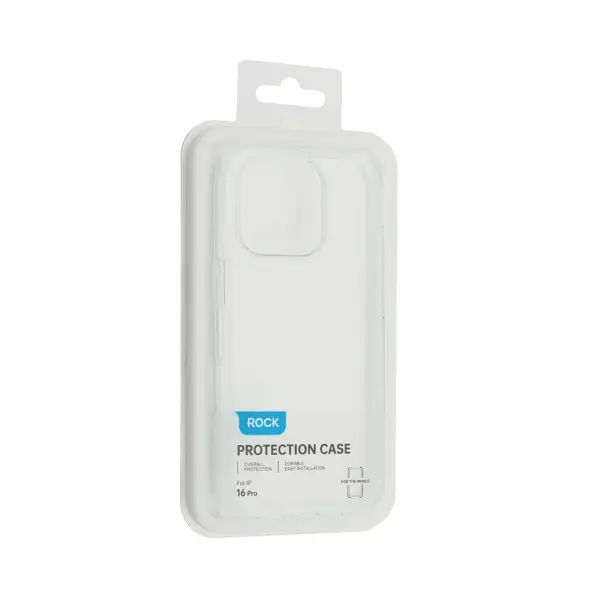 ЧОХОЛ ROCK PURE SERIES PROTECTION CASE ДЛЯ IPHONE 16 PRO MAX TRANSPARENT