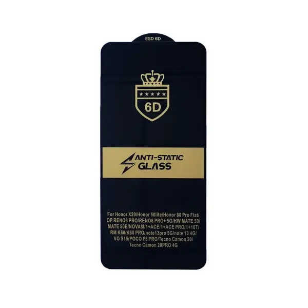 MR4_143027 Захисне скло 6d anti-static для xiaomi 14t pro, чорний (тех. пак) 