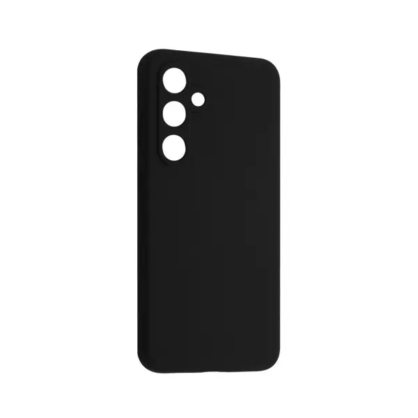 ЧОХОЛ SILICONE CASE LUXURY ДЛЯ SAMSUNG S24 FE, ЧОРНИЙ
