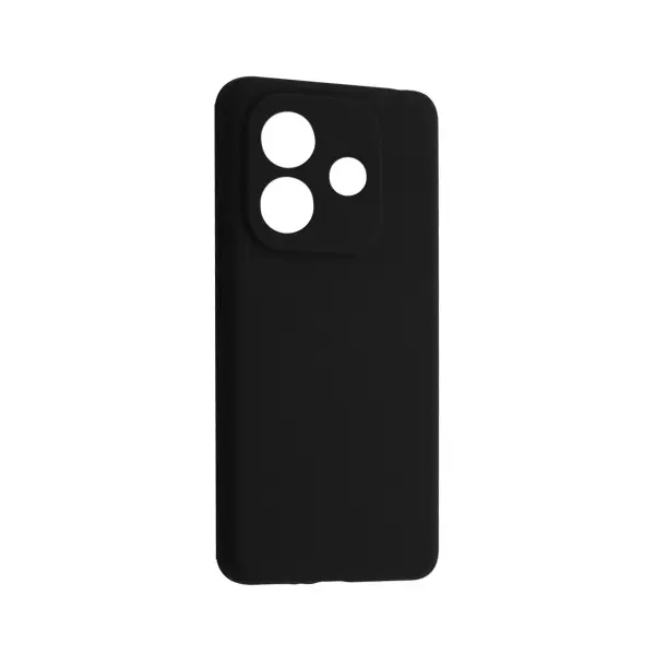 ЧОХОЛ SILICONE CASE LUXURY ДЛЯ REDMI NOTE 14 5G, ЧОРНИЙ